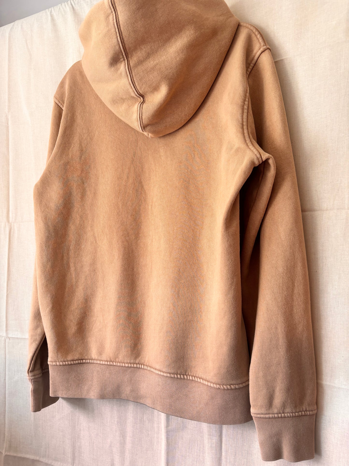 One-of-a-Kind Paisley Daisy Upcycled Hoodie | Size XS