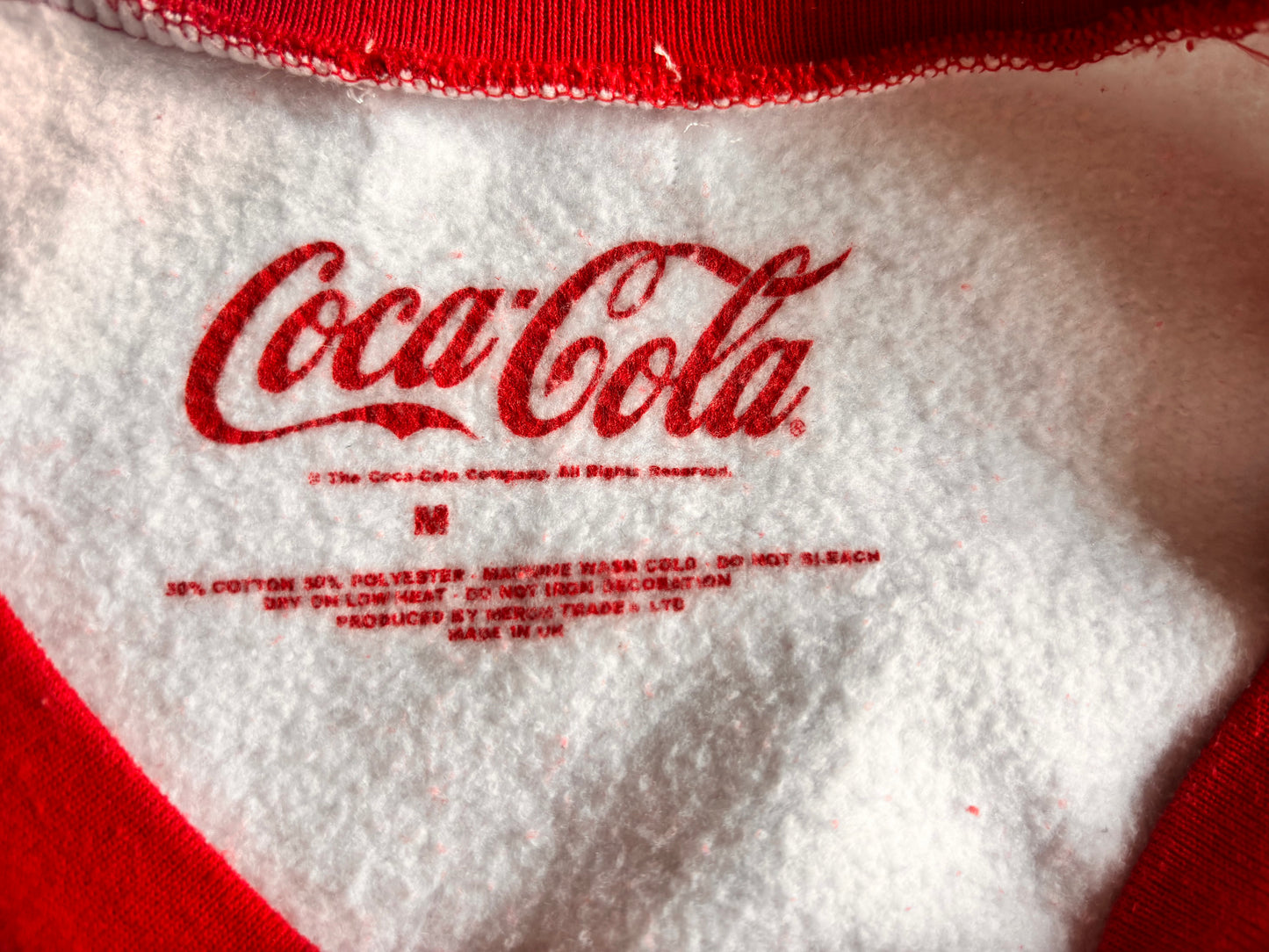 Coca-Cola Varsity Style Sweatshirt