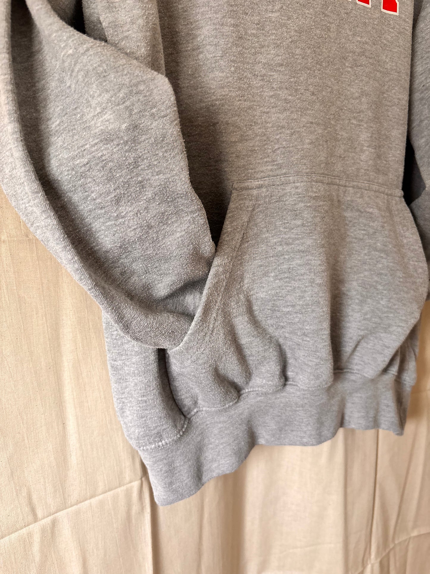 Vintage FDNY Hoodie – New York City Fire Department Grey Pullover