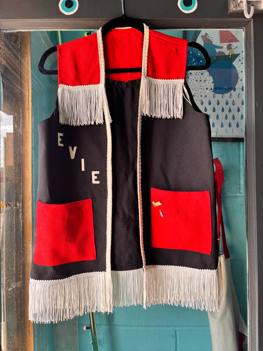 Vintage 1213 Las Vegas Fringe Waistcoat