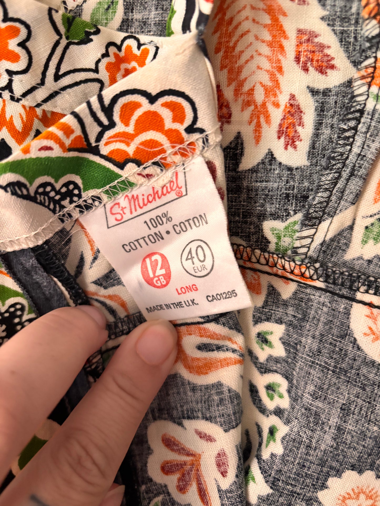 Vintage 90s St Michael’s Cotton Summer Dress