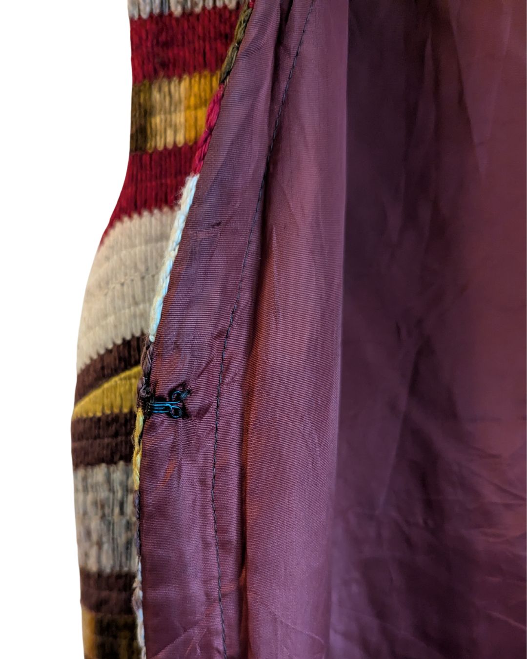 Vintage 1970s Knitted Sleeveless Duster