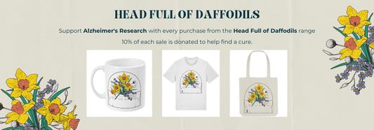 Head Full of Daffodils: Supporting Alzheimer's Research One Purchase at a Time - I'd Wear That