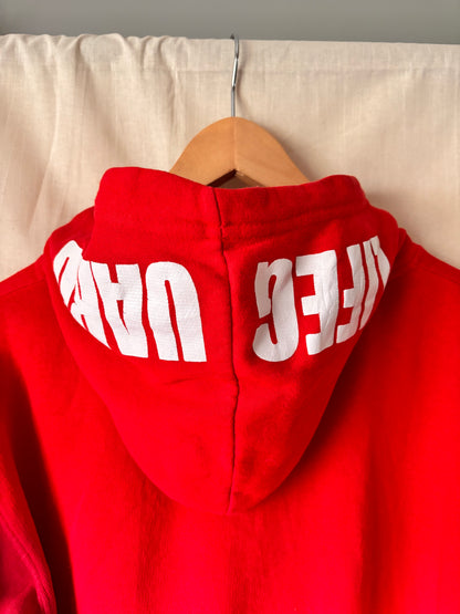 Red 'Lifeguard' Outer Banks Hoodie