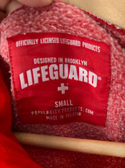 Red 'Lifeguard' Outer Banks Hoodie