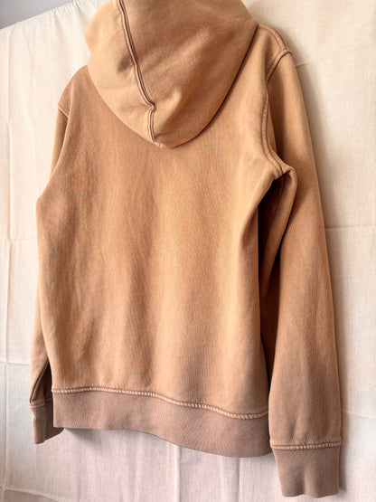One-of-a-Kind Paisley Daisy Upcycled Hoodie | Size XS