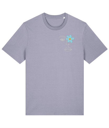 Minimalist Flower Face T-Shirt
