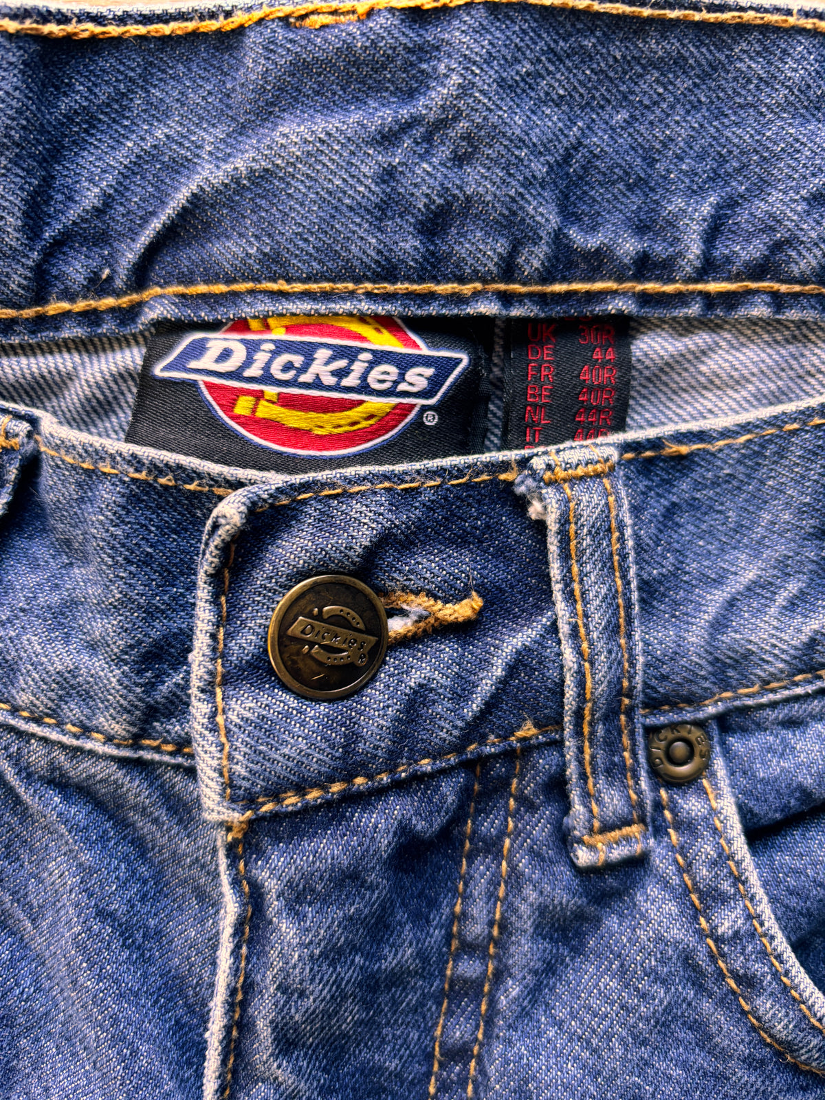 Dickies Sashiko Mended Jeans | One-of-a-Kind Reworked Denim