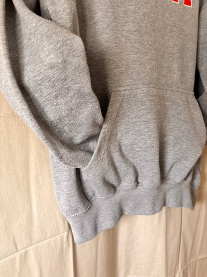 Vintage FDNY Hoodie – New York City Fire Department Grey Pullover