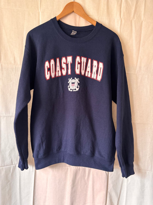Vintage Navy Blue Coastguard Sweatshirt