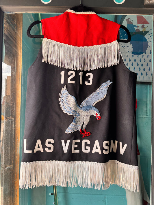 Vintage 1213 Las Vegas Fringe Waistcoat
