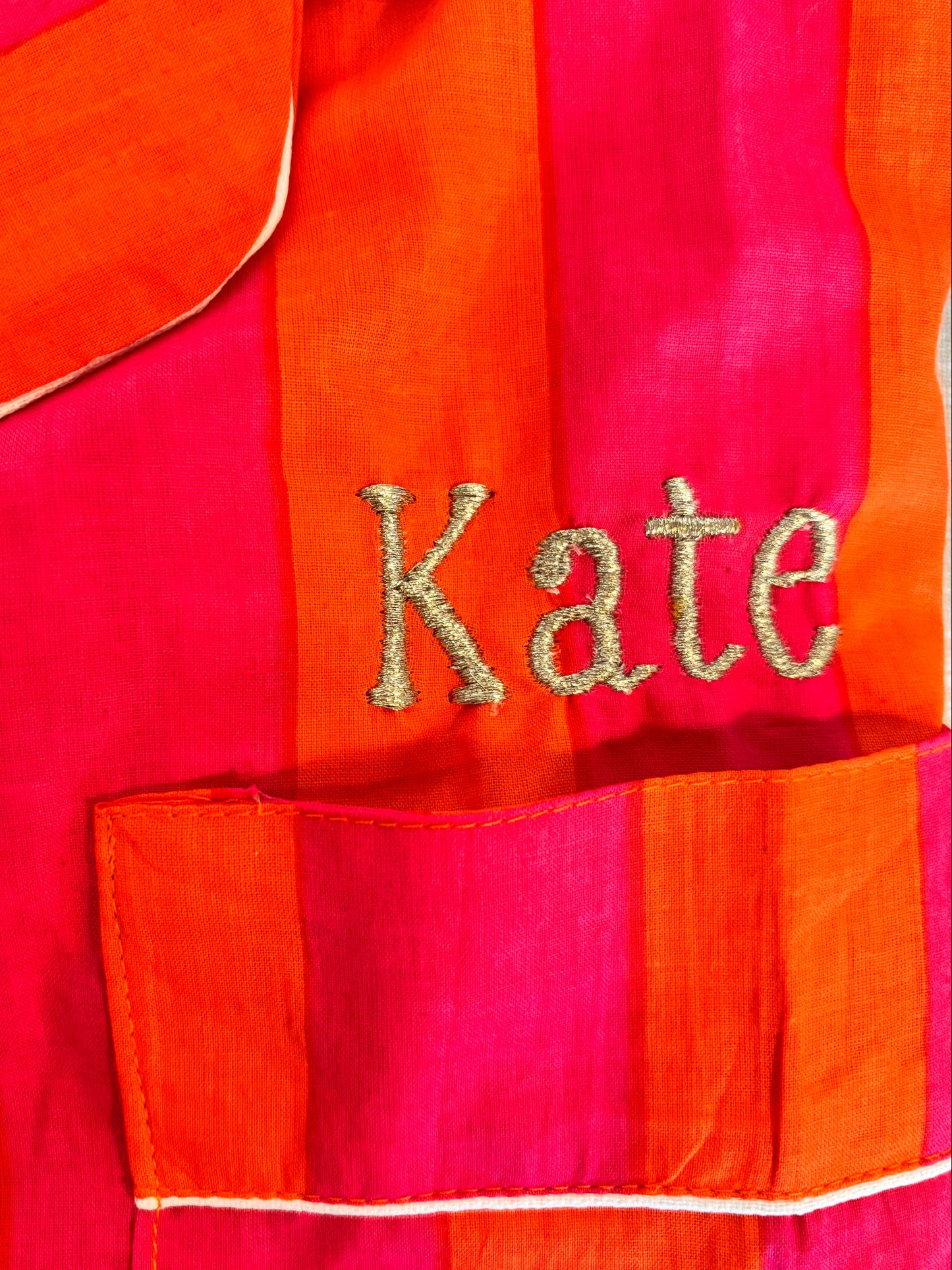 Custom Name or Initial Embroidery