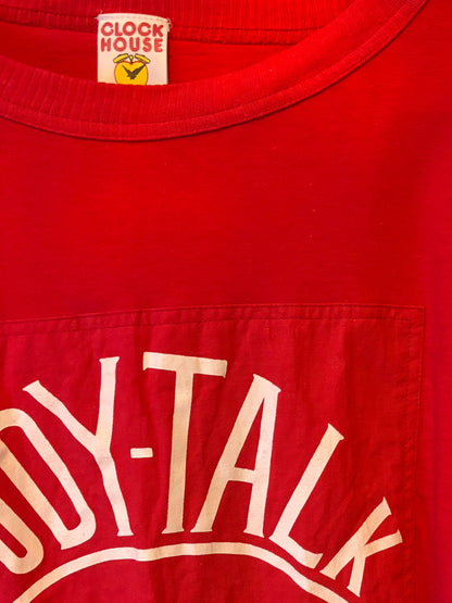 Vintage Clockhouse “Body Talk” Cropped Boxy Tee