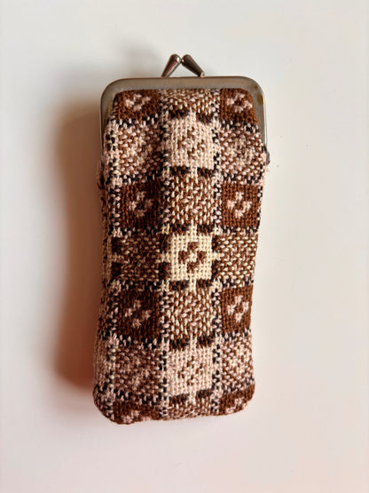 Vintage 1970s Oversized Tortoiseshell Sunglasses with Original Case