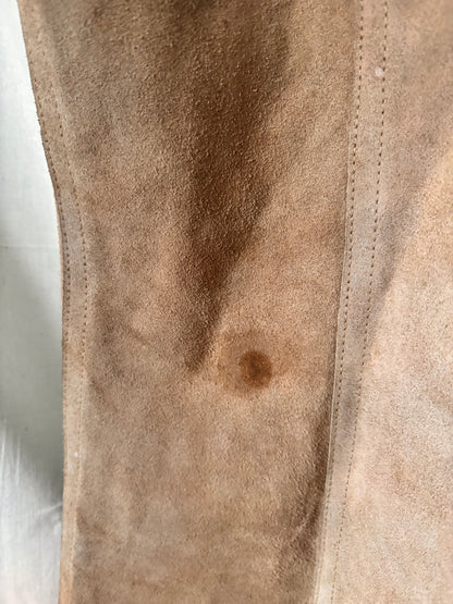 Vintage 1970s Suede Waistcoat – Morel London