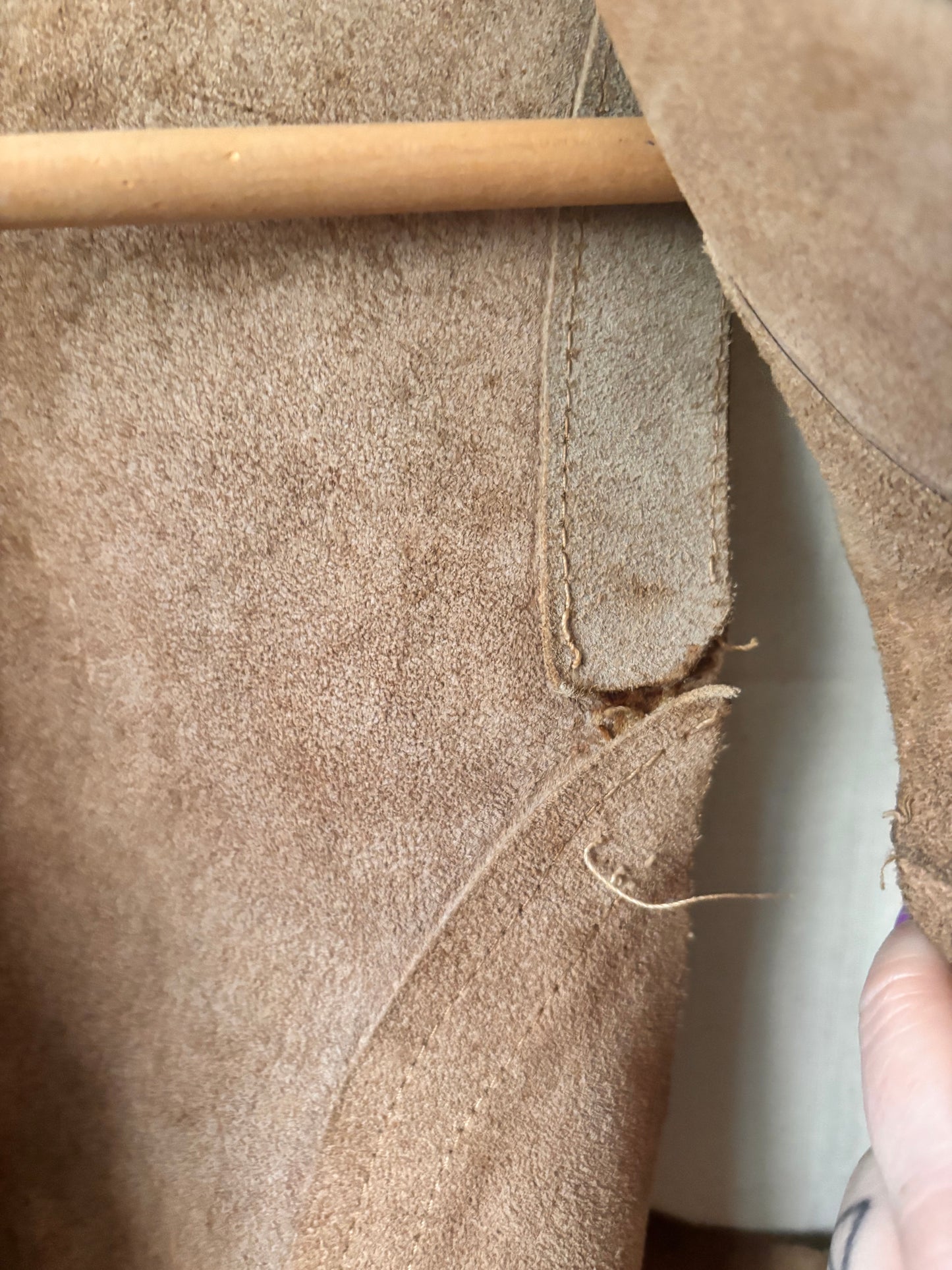 Vintage 1970s Suede Waistcoat – Morel London