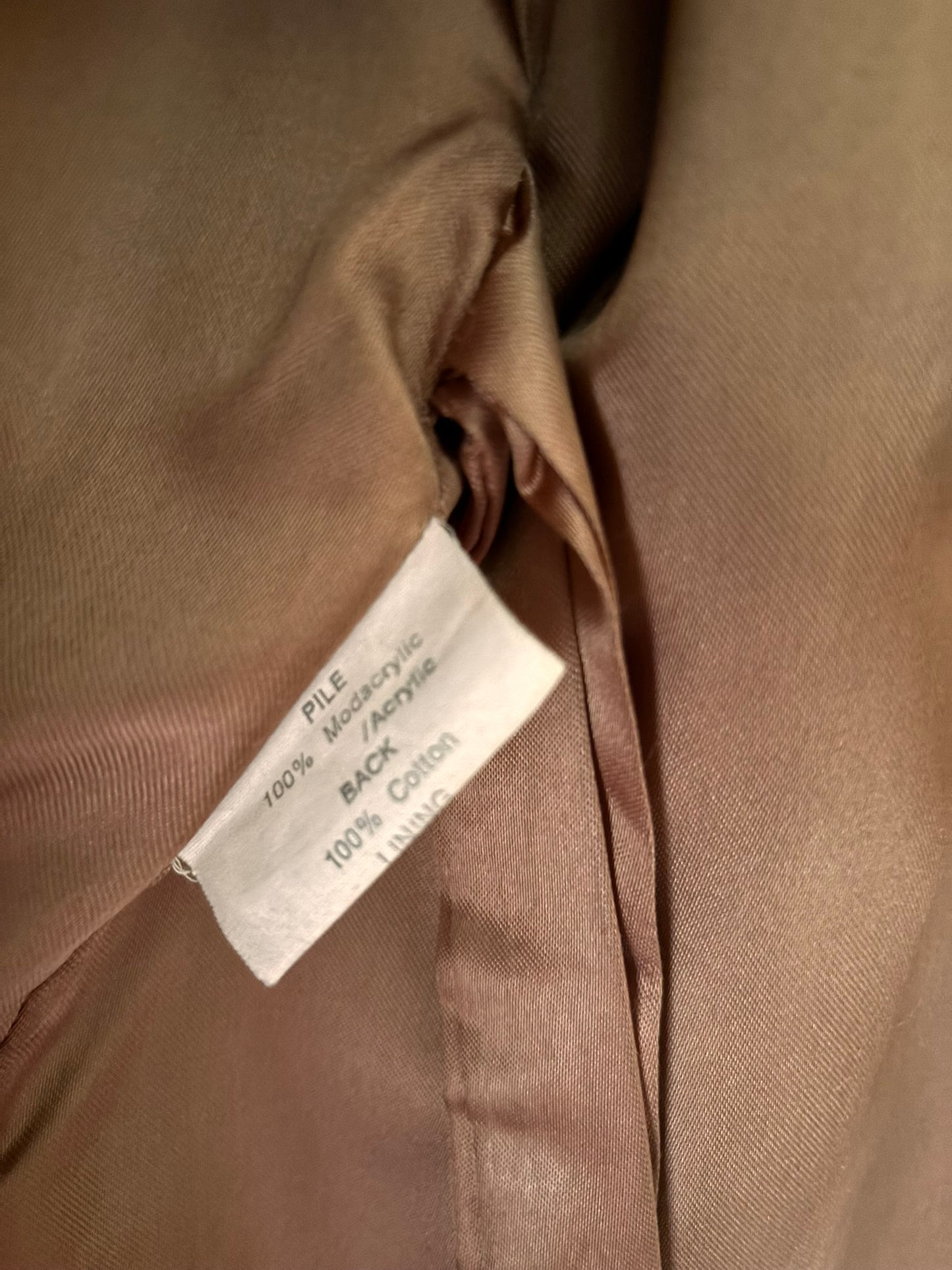 Vintage Astraka Faux Fur Coat – Brown Mid Length