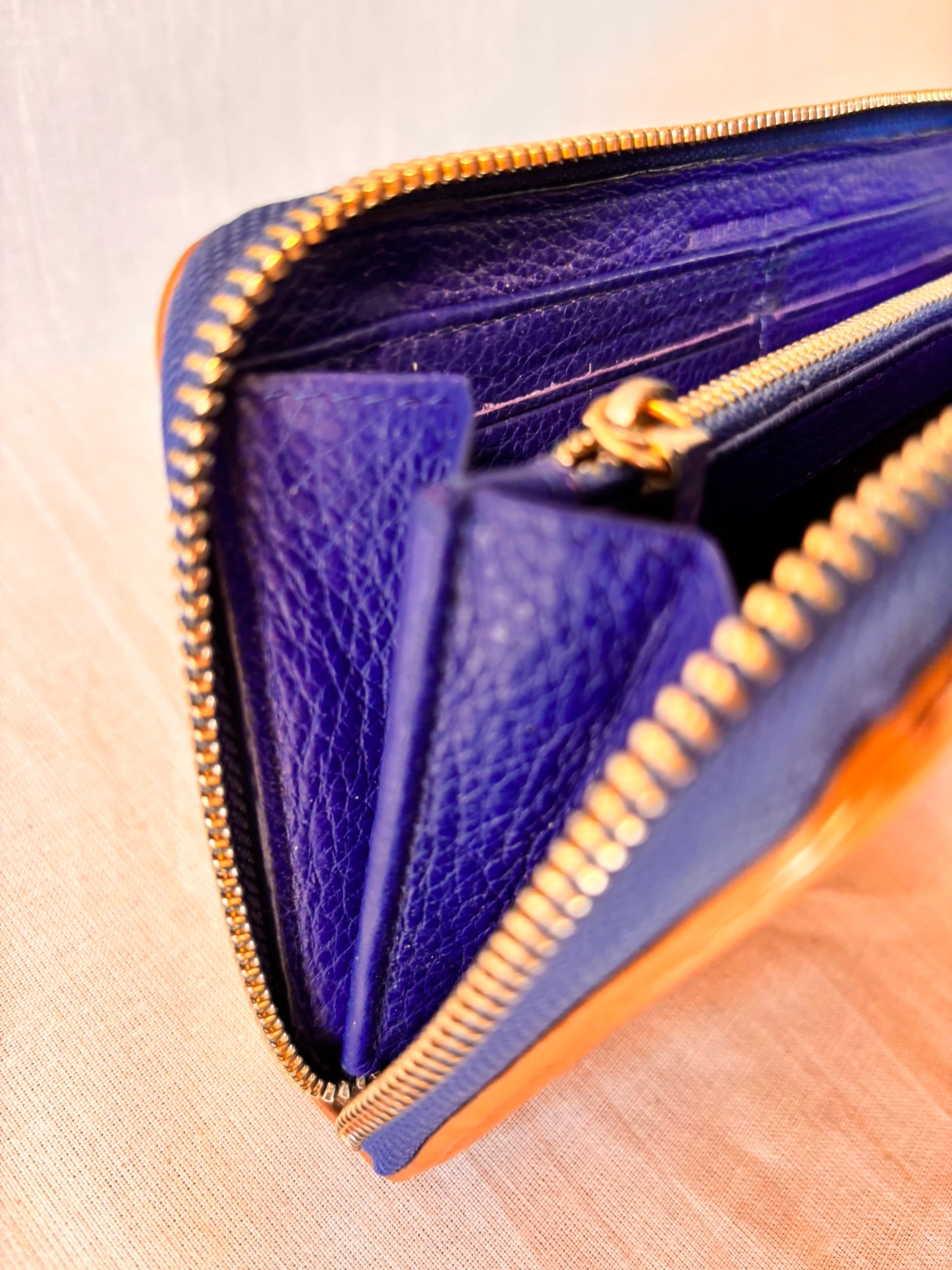 Vintage Purificación García Leather Shoulder Bag & Matching Wallet – Tan | Spanish Designer
