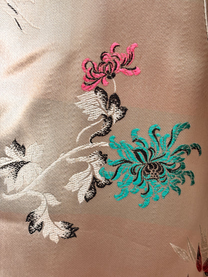 Vintage 1960s Chinese Satin Lounge Set