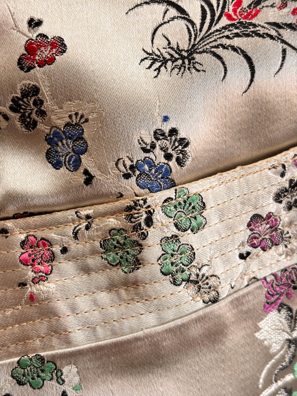 Vintage 1960s Chinese Satin Lounge Set