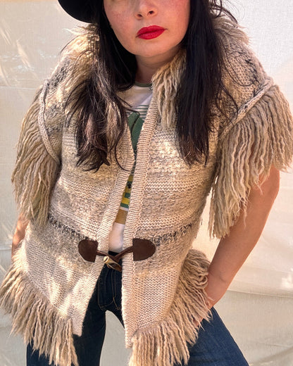 Vintage Just Cavalli Sleeveless Knit Cardigan