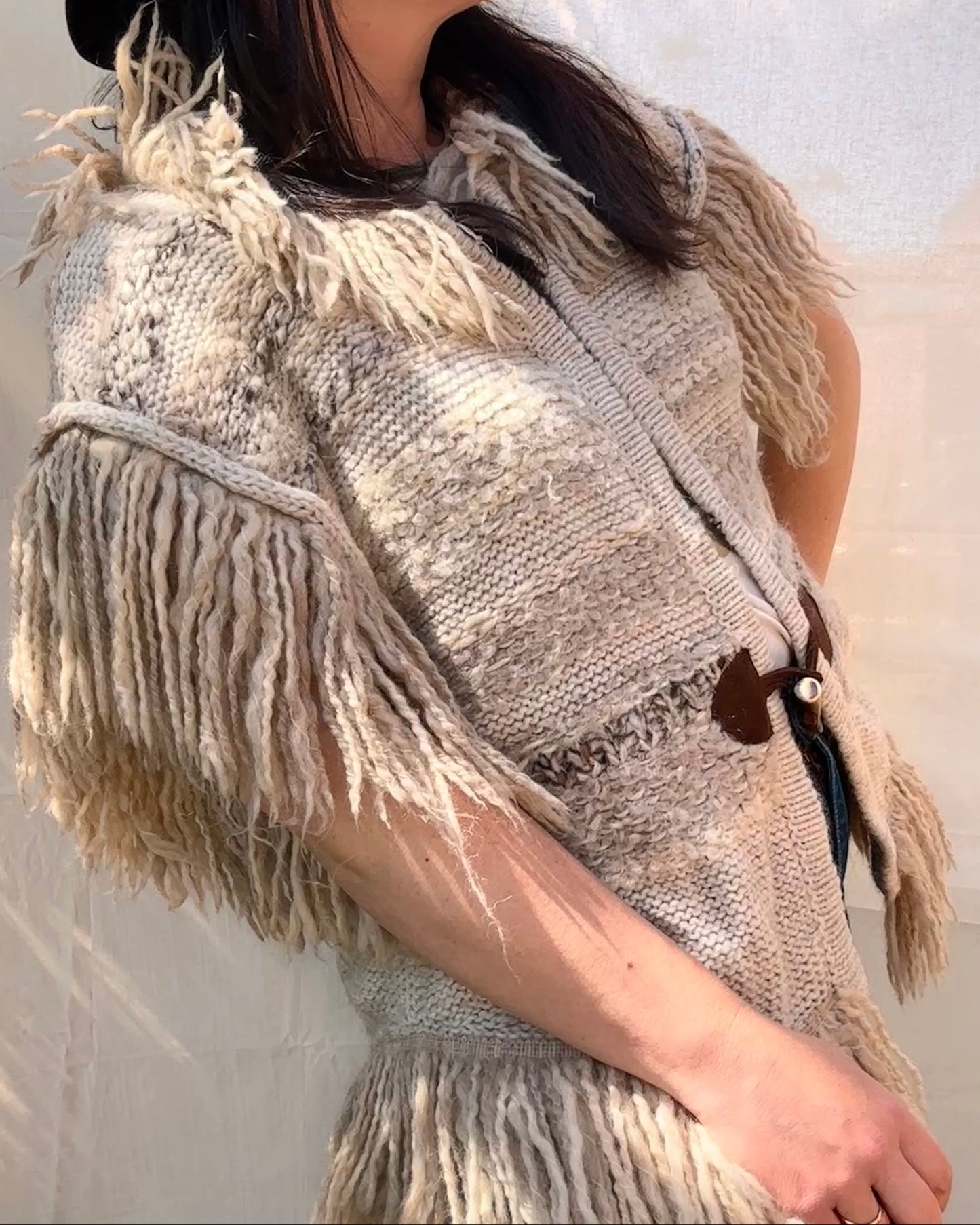 Vintage Just Cavalli Sleeveless Knit Cardigan