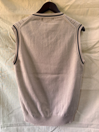 Ralph Lauren Cable Knit Cotton Sweater Vest
