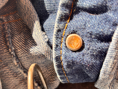 Vintage Levi’s Orange Tab Denim Waistcoat Vest – 70s/80s Light Wash
