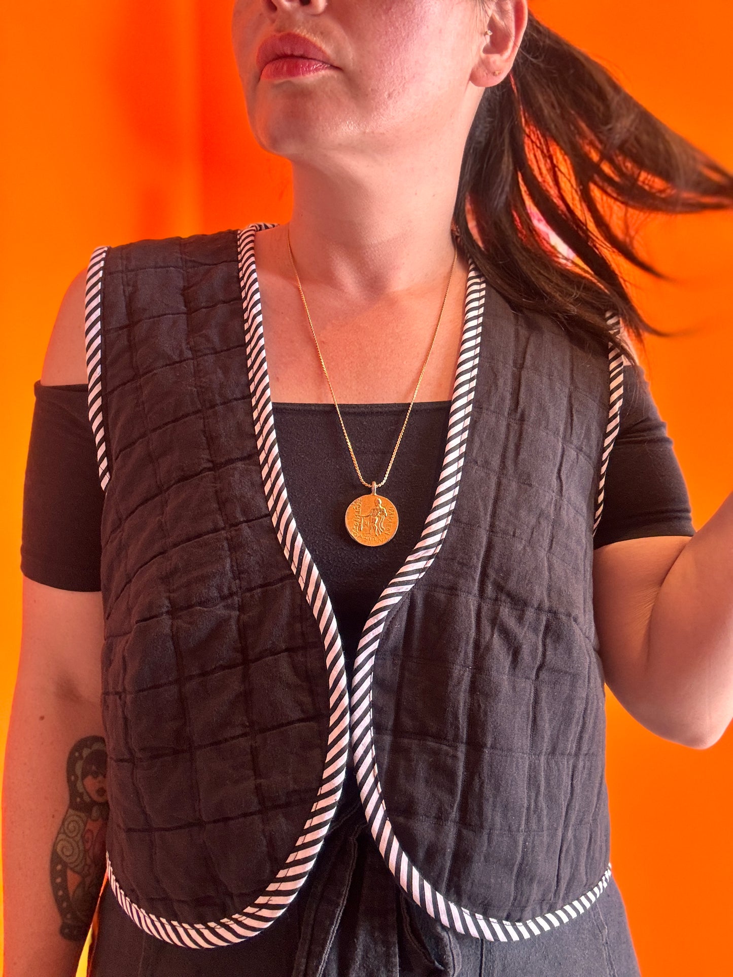 I'd [re]Wear That - The Studio Quilted Vest No.001