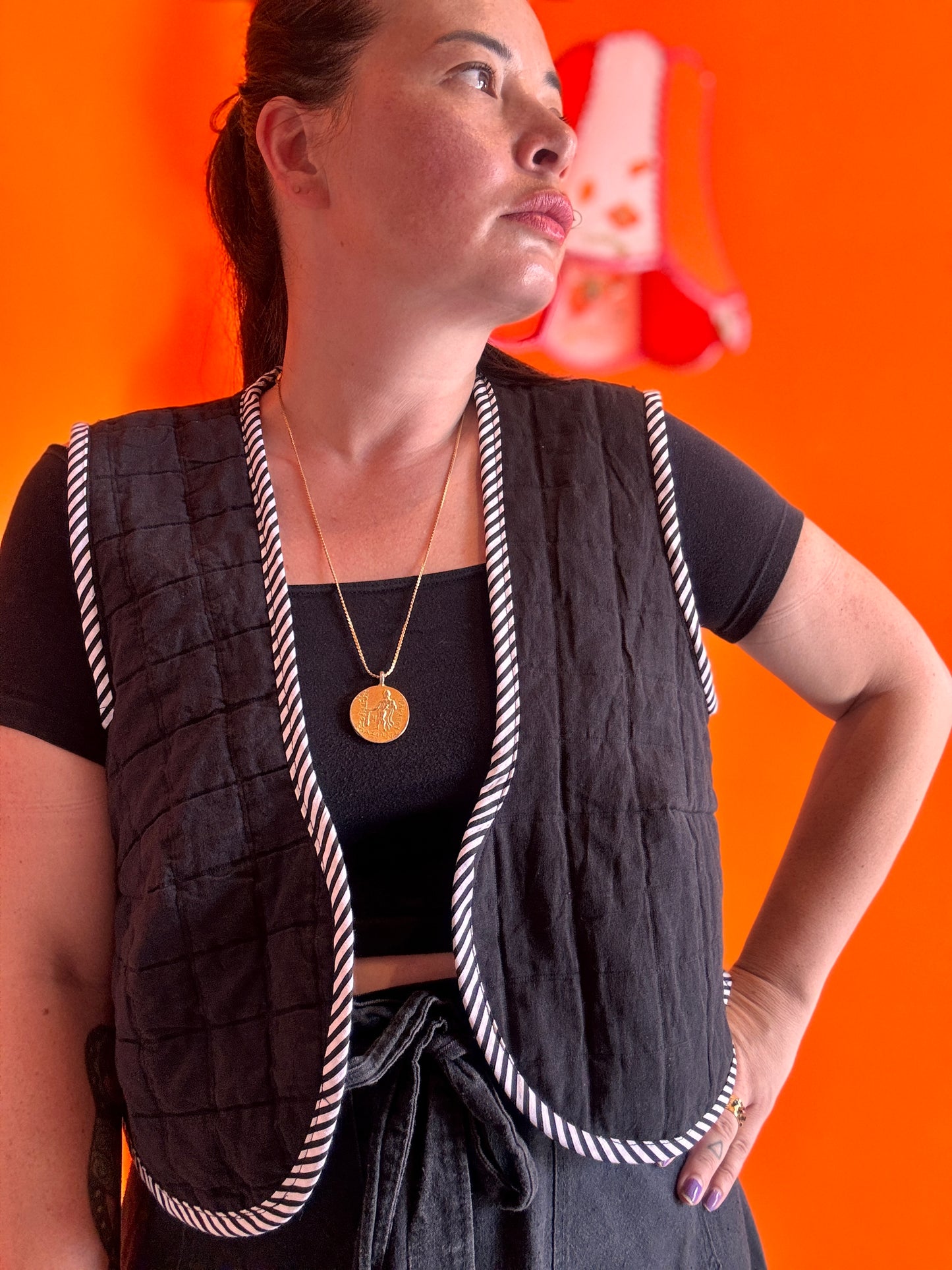 I'd [re]Wear That - The Studio Quilted Vest No.001