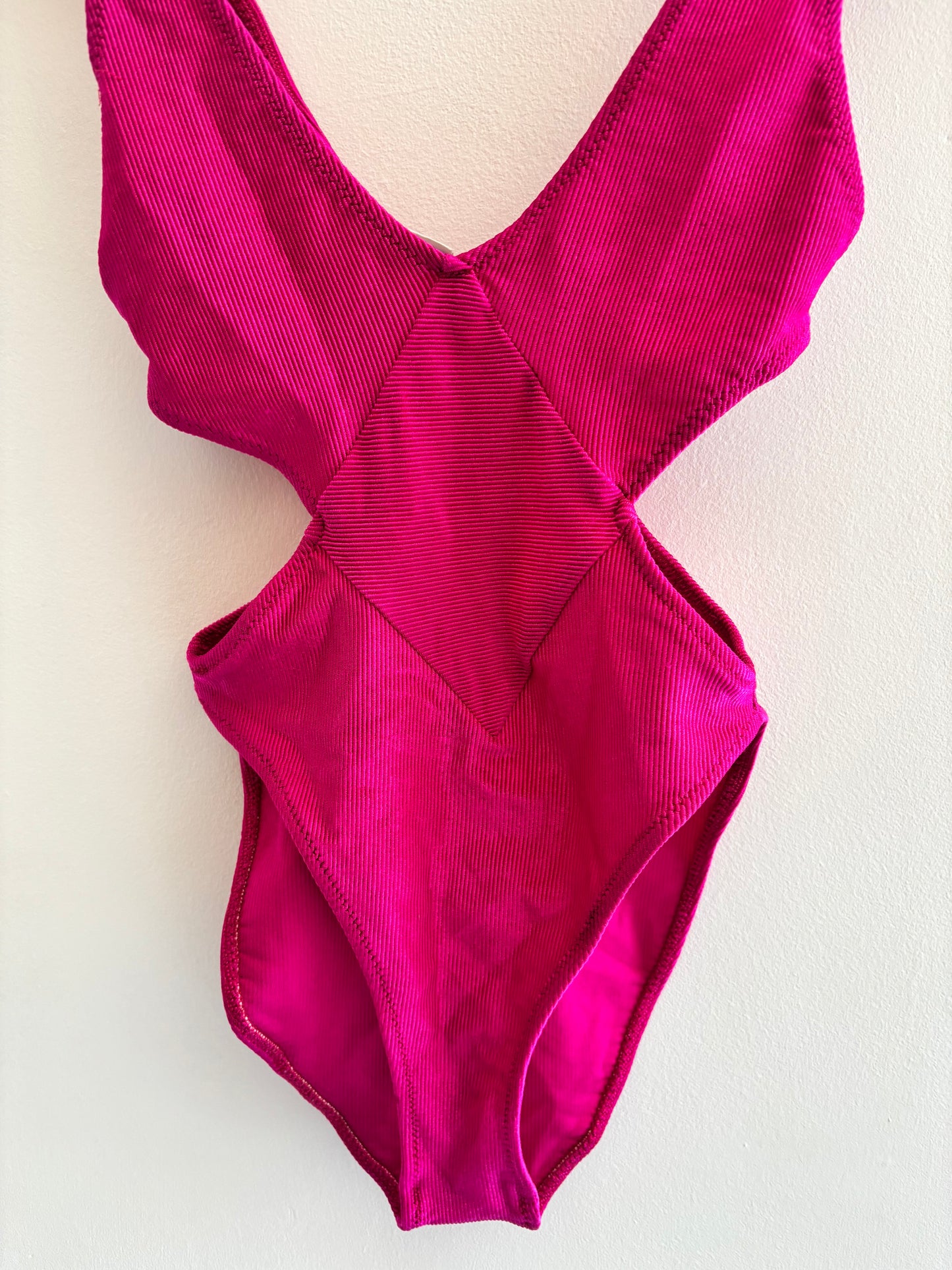 Vintage 80s Halfmoon USA Cut-Out Swimsuit