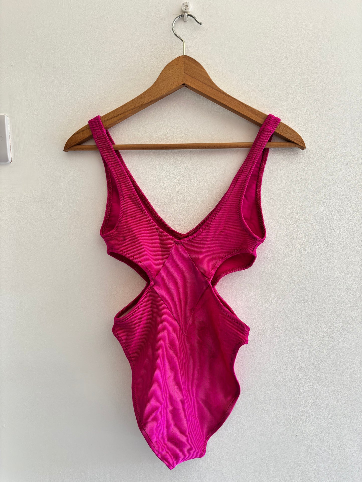 Vintage 80s Halfmoon USA Cut-Out Swimsuit