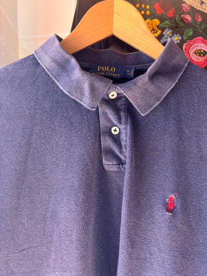 Polo Ralph Lauren Navy Cotton Polo Shirt – XXL