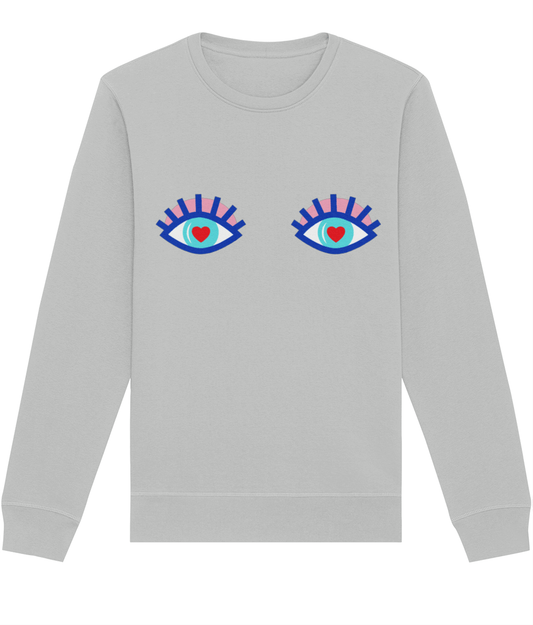 Eyes of Love Sweatshirt - I'd Wear That