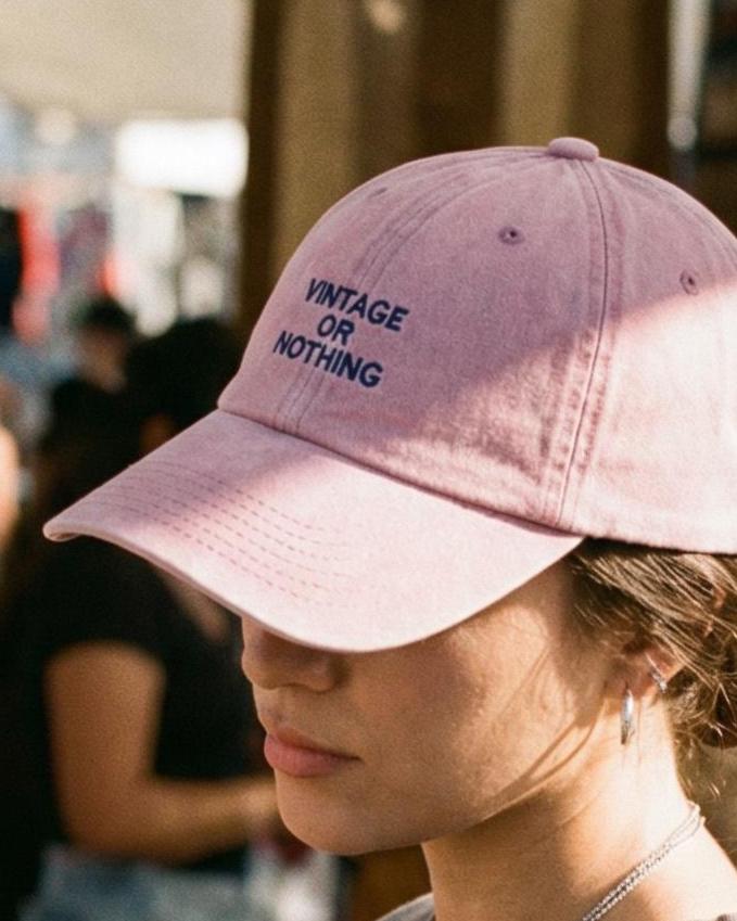 Vintage or Nothing Embroidered Baseball Cap