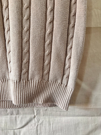 Ralph Lauren Cable Knit Cotton Sweater Vest - I'd Wear That