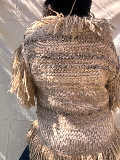 Vintage Just Cavalli Knitted Fringed Vest - I'd Wear That
