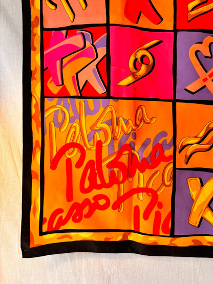 Vintage Paloma Picasso Zodiac Scarf – 90cm - I'd Wear That