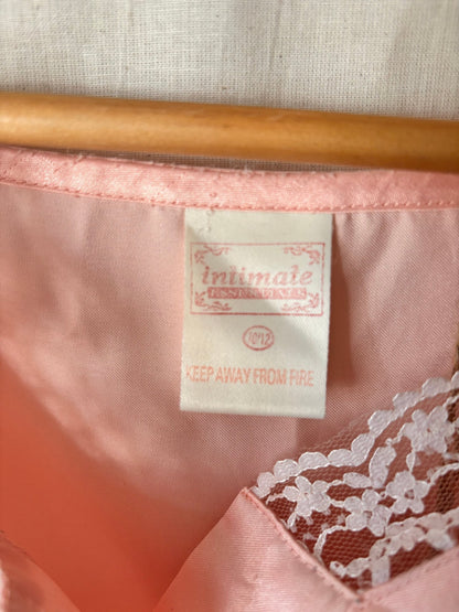 Vintage Pink Lace Trim Lounge Set – 70s/80s - I'd Wear That