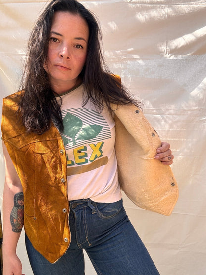 Vintage Pioneer Wear Suede Vest - I'd Wear That