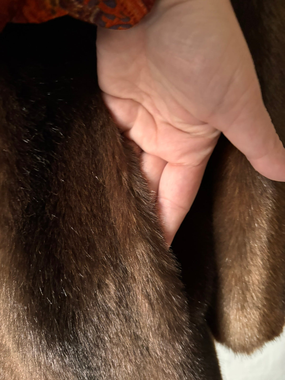 Vintage Rybel Faux Fur Coat – Dark Brown Mid Length - I'd Wear That