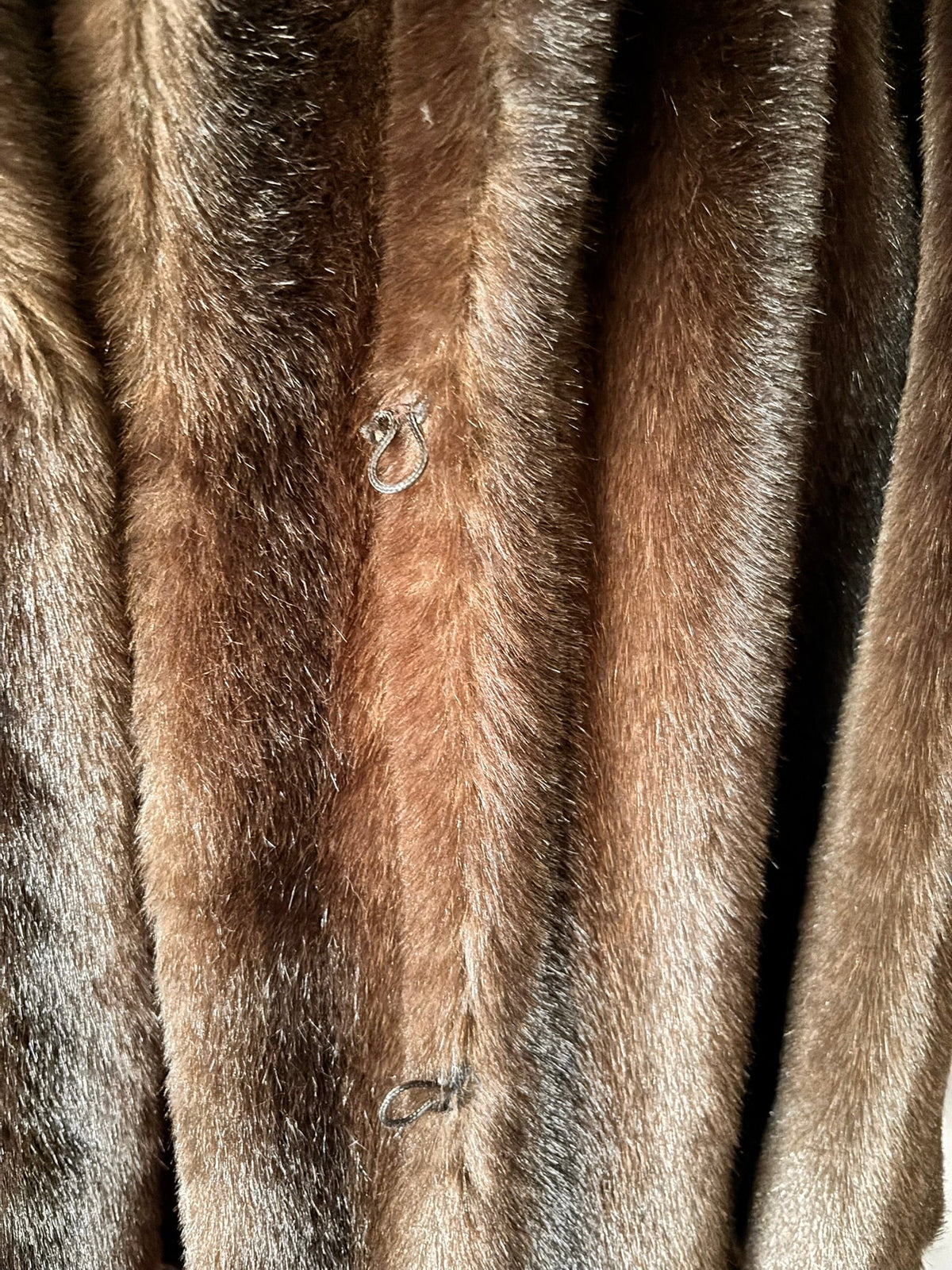 Vintage Rybel Faux Fur Coat – Dark Brown Mid Length - I'd Wear That