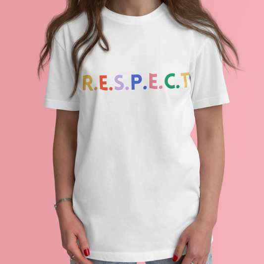 R.E.S.P.E.C.T Rainbow T-Shirt